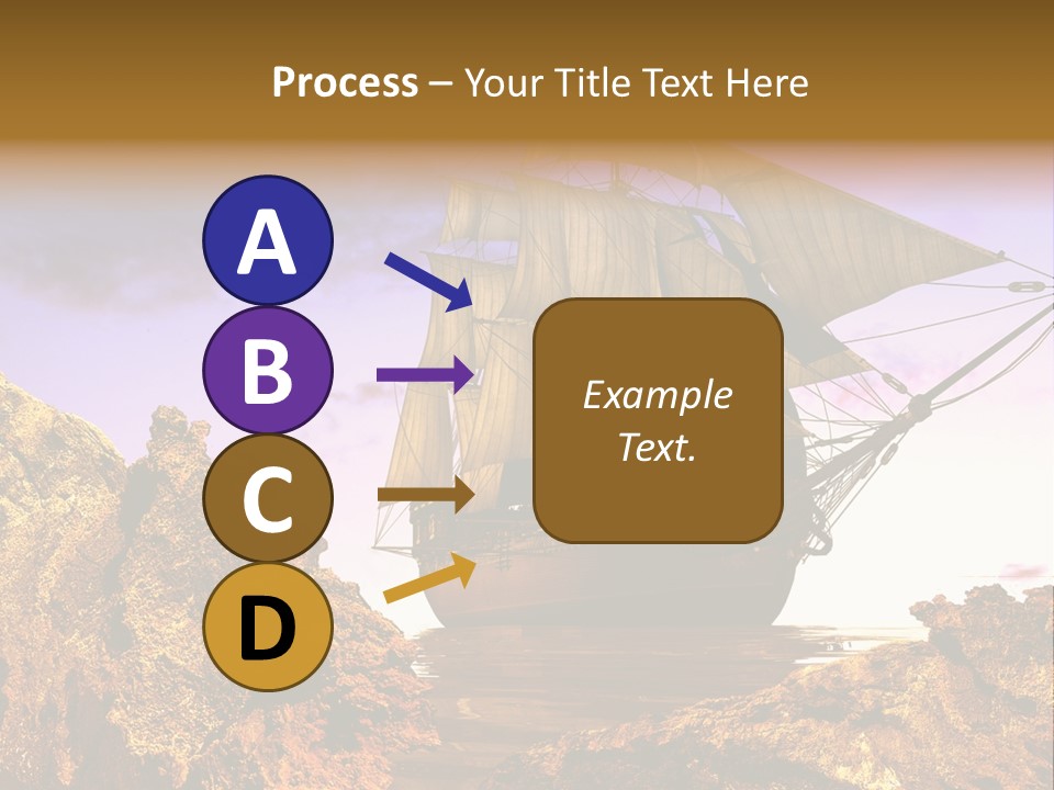 Ancient Ship PowerPoint Template