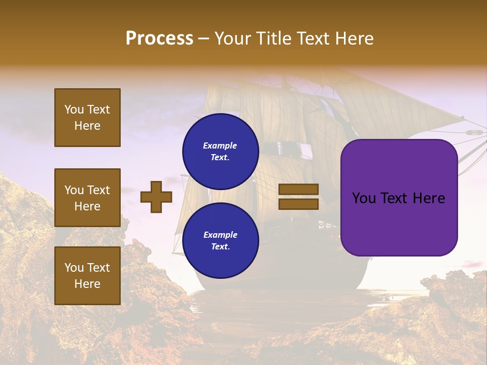 Ancient Ship PowerPoint Template