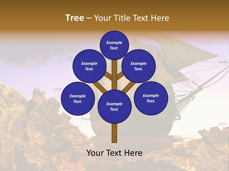 Ancient Ship PowerPoint Template