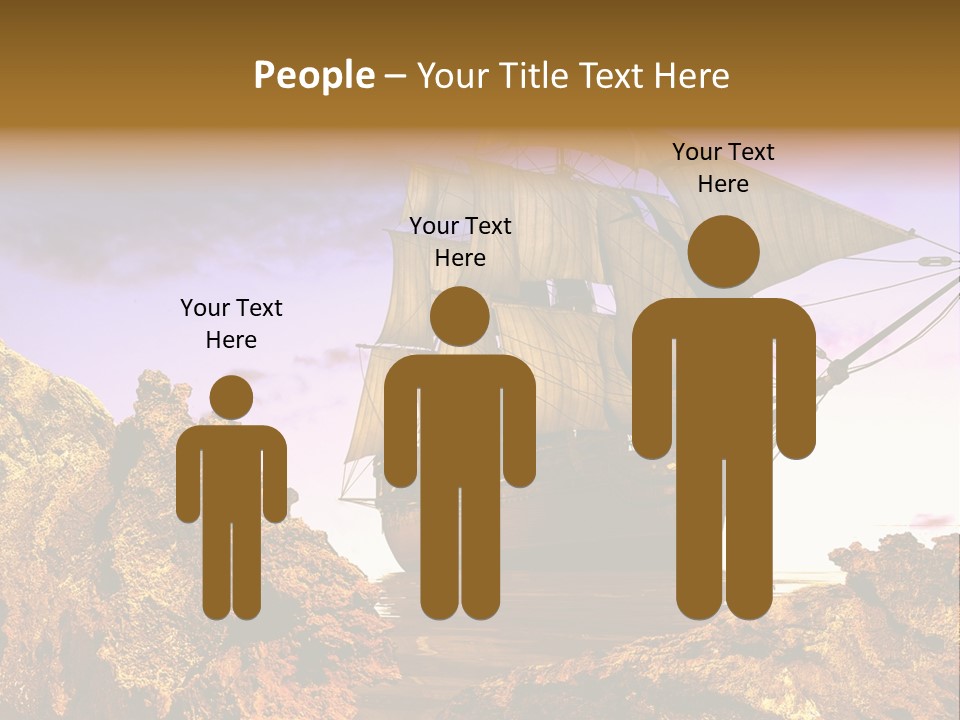 Ancient Ship PowerPoint Template