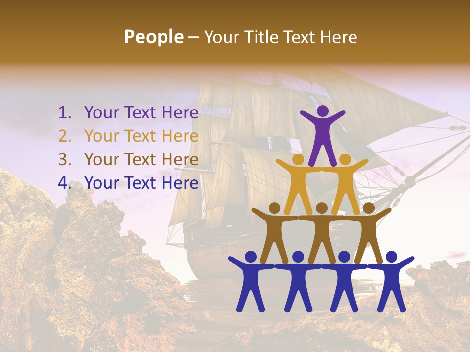 Ancient Ship PowerPoint Template