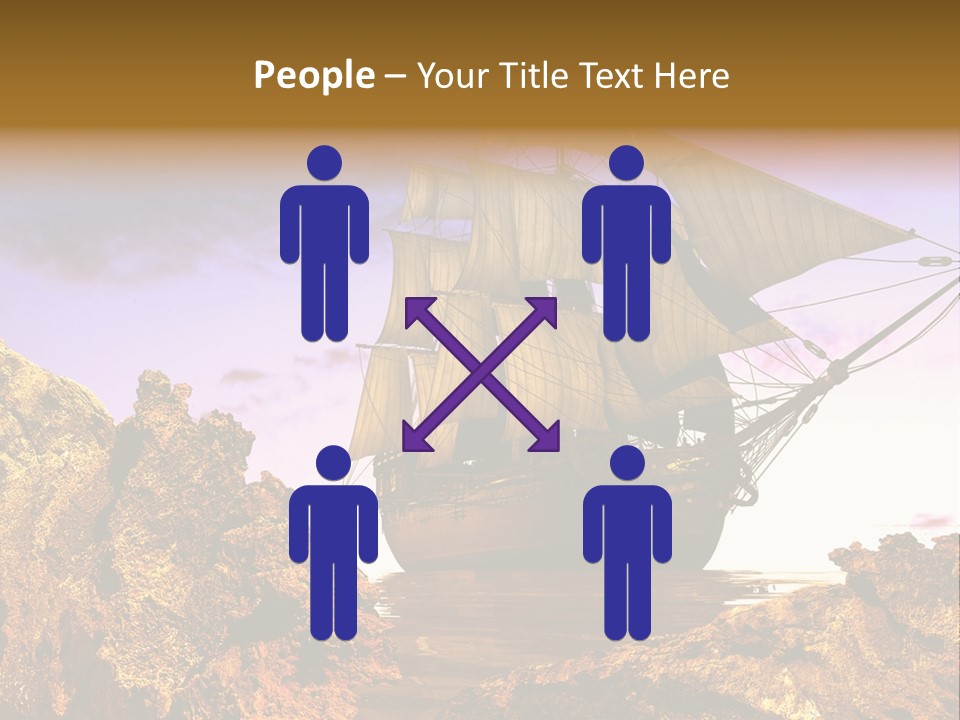 Ancient Ship PowerPoint Template