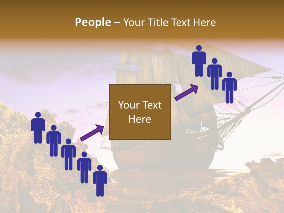 Ancient Ship PowerPoint Template