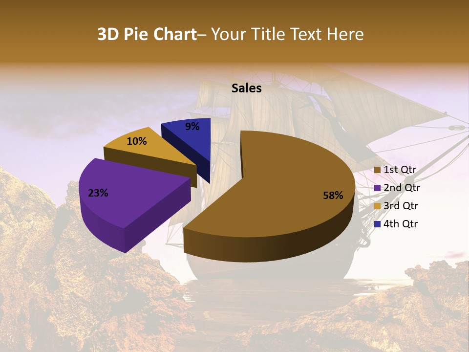 Ancient Ship PowerPoint Template