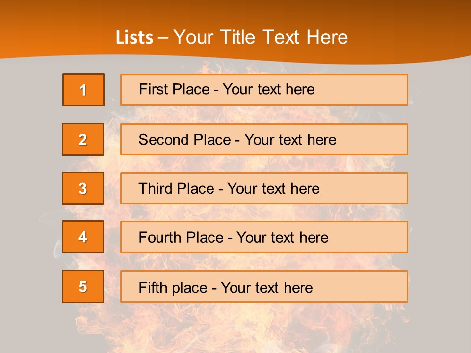 Explosion Black Background PowerPoint Template