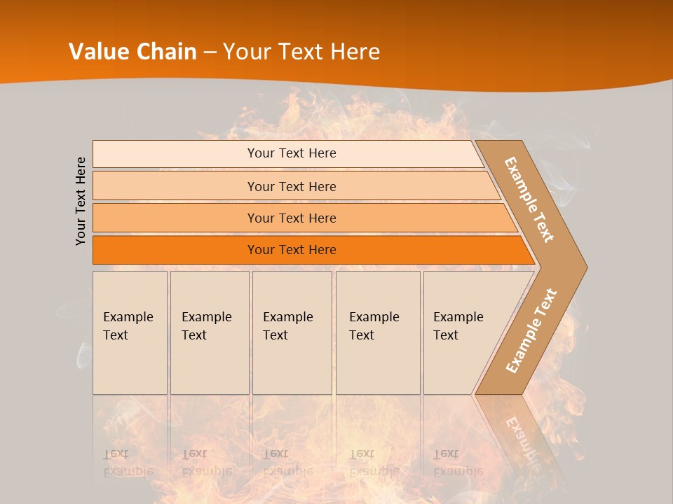 Explosion Black Background PowerPoint Template