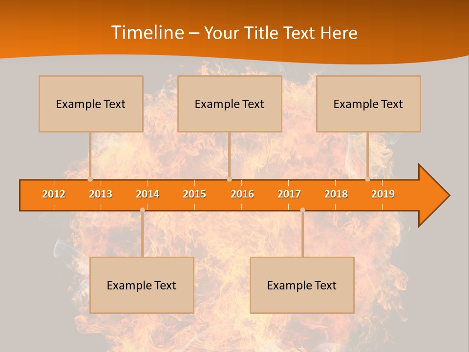 Explosion Black Background PowerPoint Template