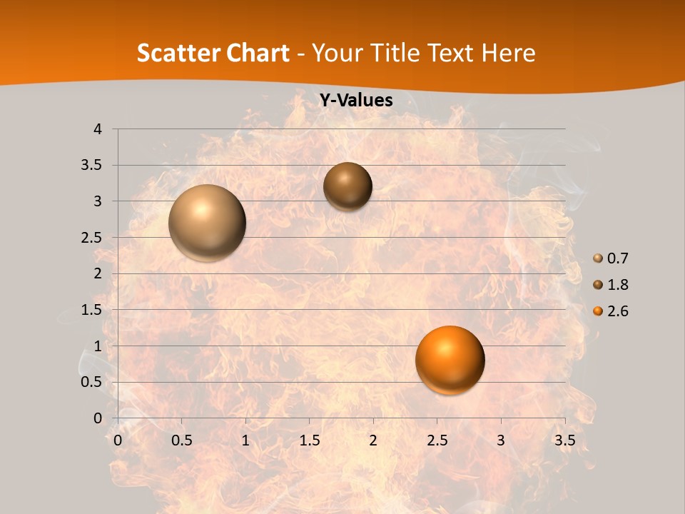 Explosion Black Background PowerPoint Template