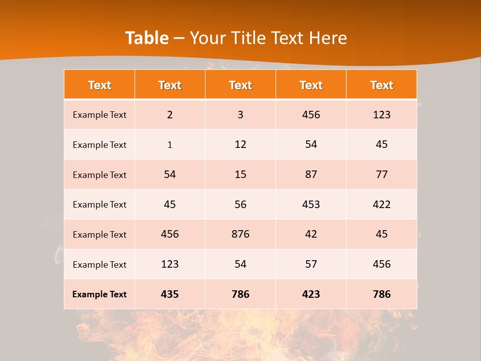 Explosion Black Background PowerPoint Template