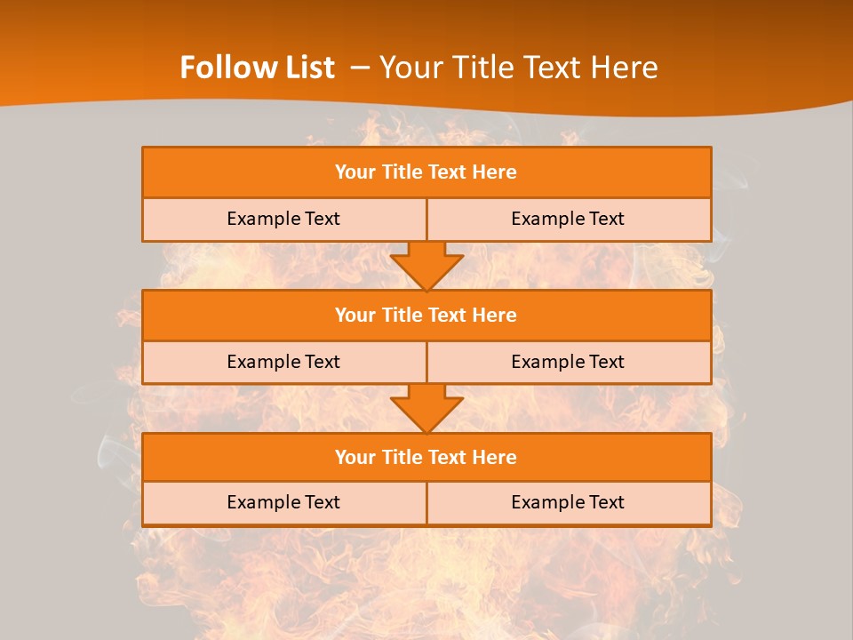 Explosion Black Background PowerPoint Template