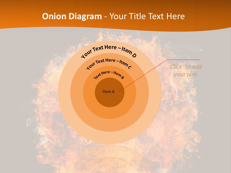 Explosion Black Background PowerPoint Template