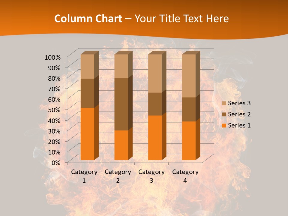 Explosion Black Background PowerPoint Template