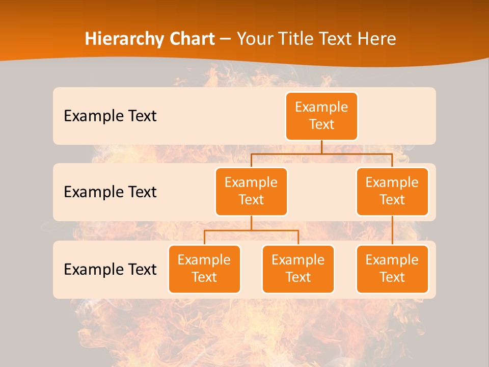 Explosion Black Background PowerPoint Template