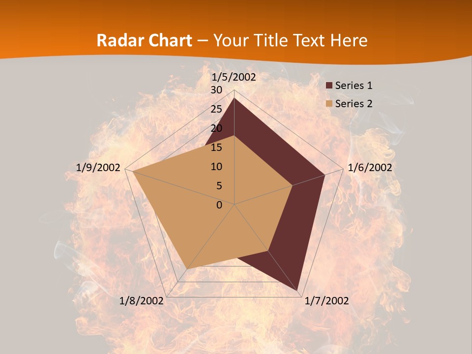 Explosion Black Background PowerPoint Template