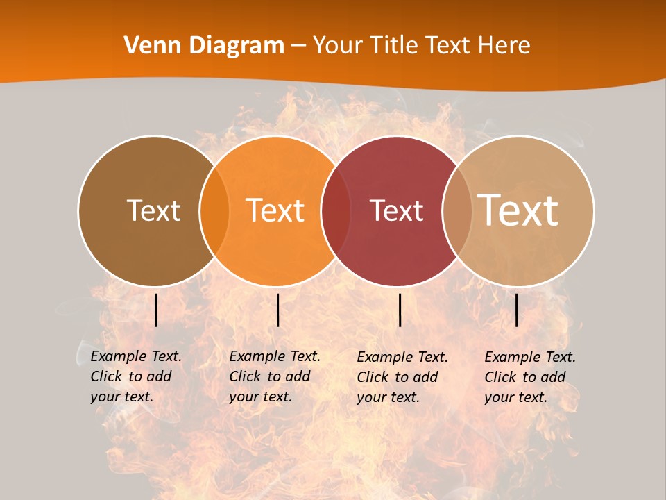 Explosion Black Background PowerPoint Template