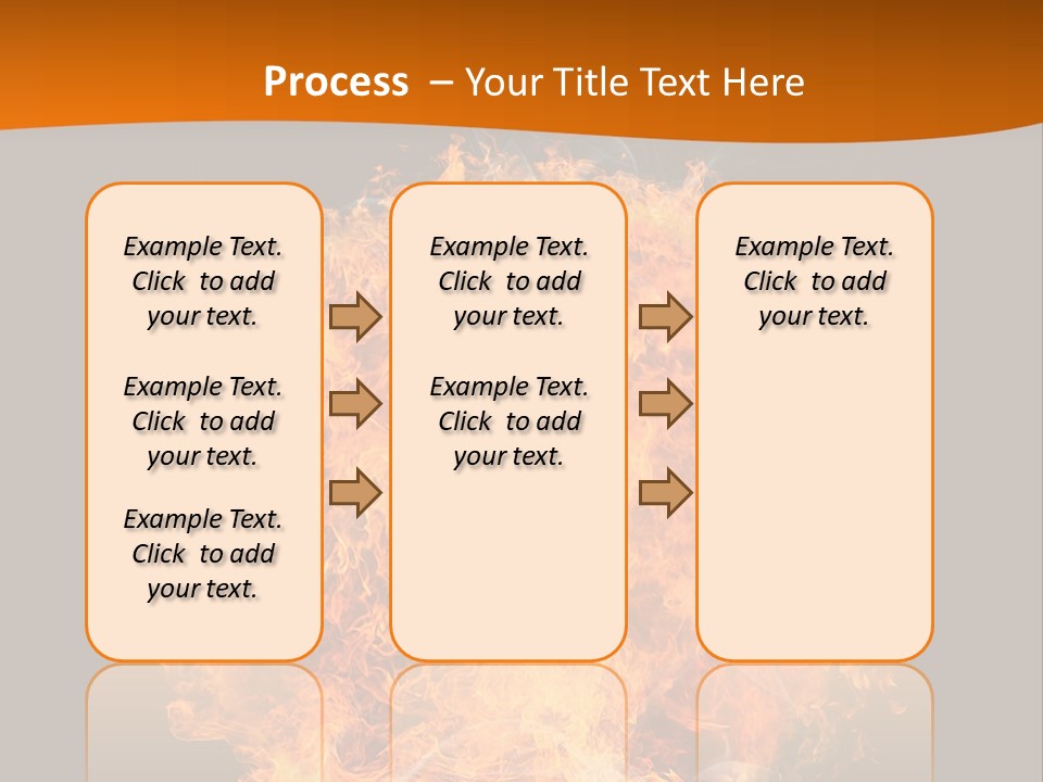Explosion Black Background PowerPoint Template