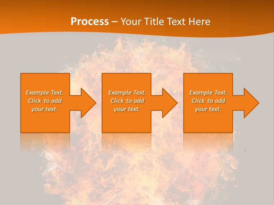 Explosion Black Background PowerPoint Template