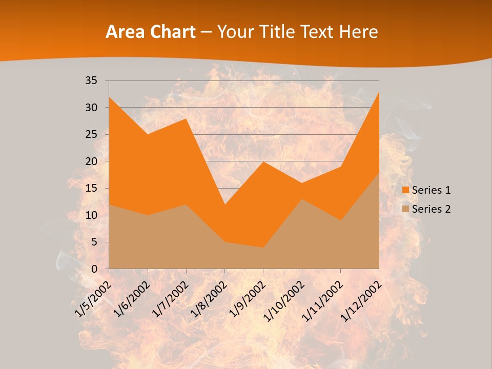 Explosion Black Background PowerPoint Template