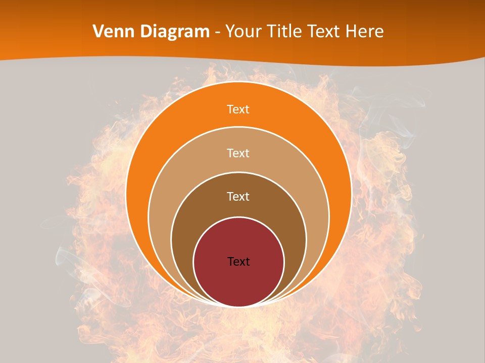 Explosion Black Background PowerPoint Template