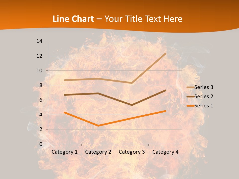 Explosion Black Background PowerPoint Template