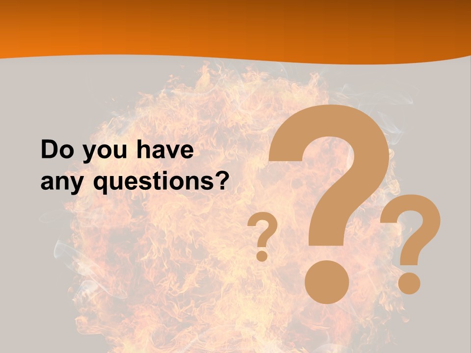 Explosion Black Background PowerPoint Template