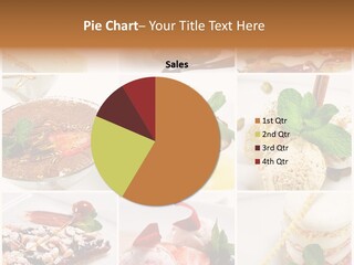 Dessert Collage PowerPoint Template