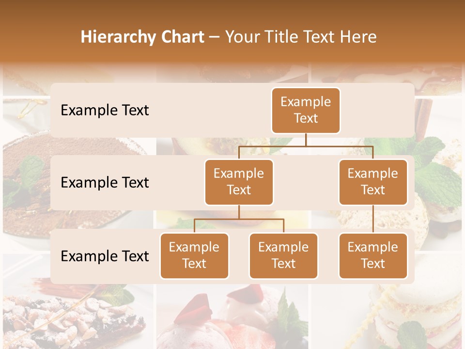 Dessert Collage PowerPoint Template