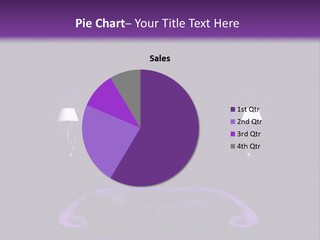 Purple Sofa PowerPoint Template