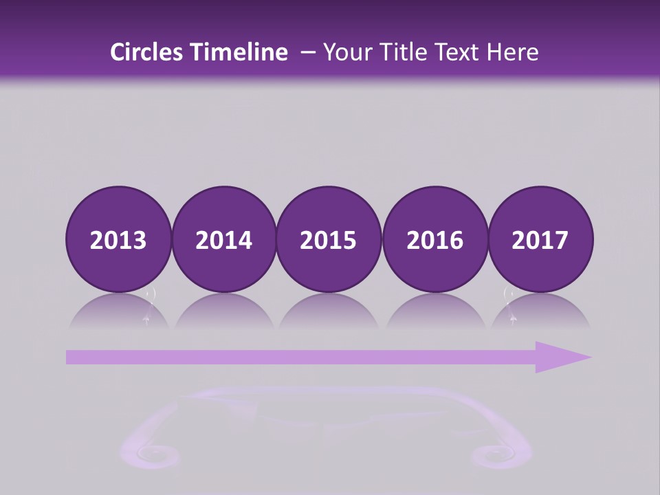 Purple Sofa PowerPoint Template