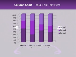 Purple Sofa PowerPoint Template