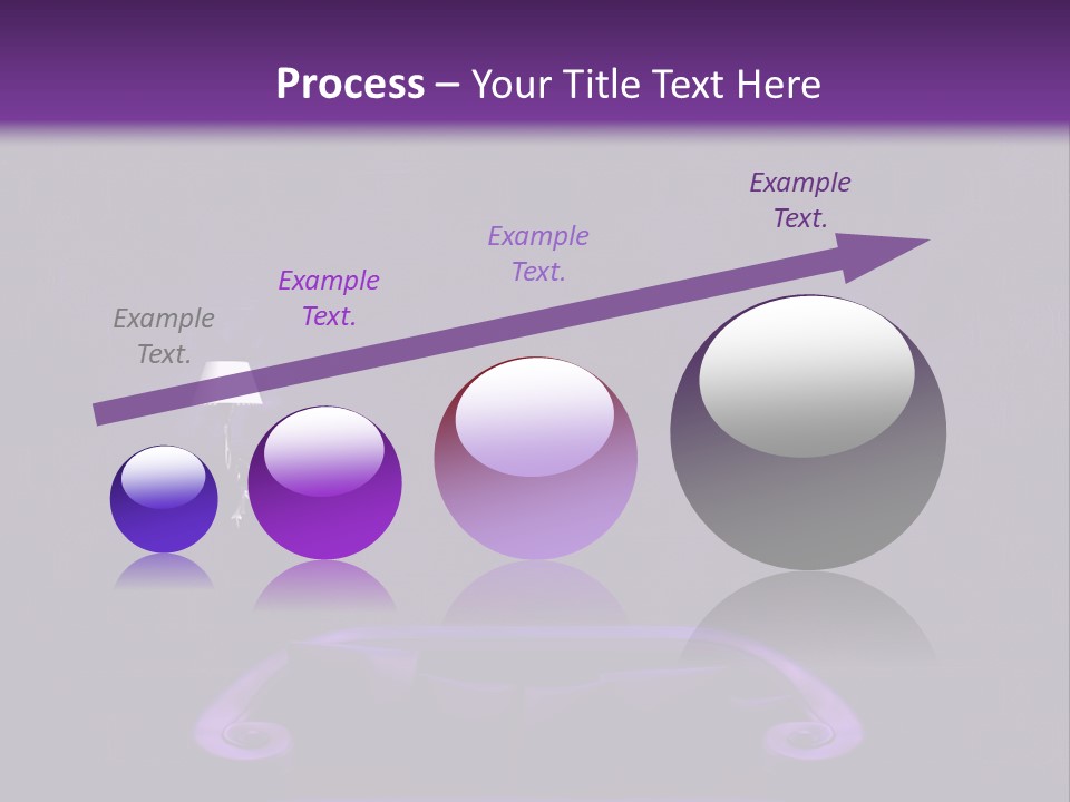 Purple Sofa PowerPoint Template