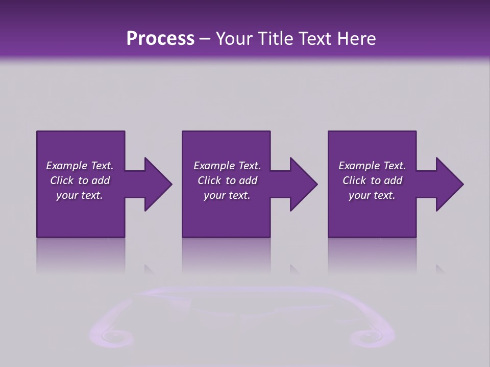 Purple Sofa PowerPoint Template