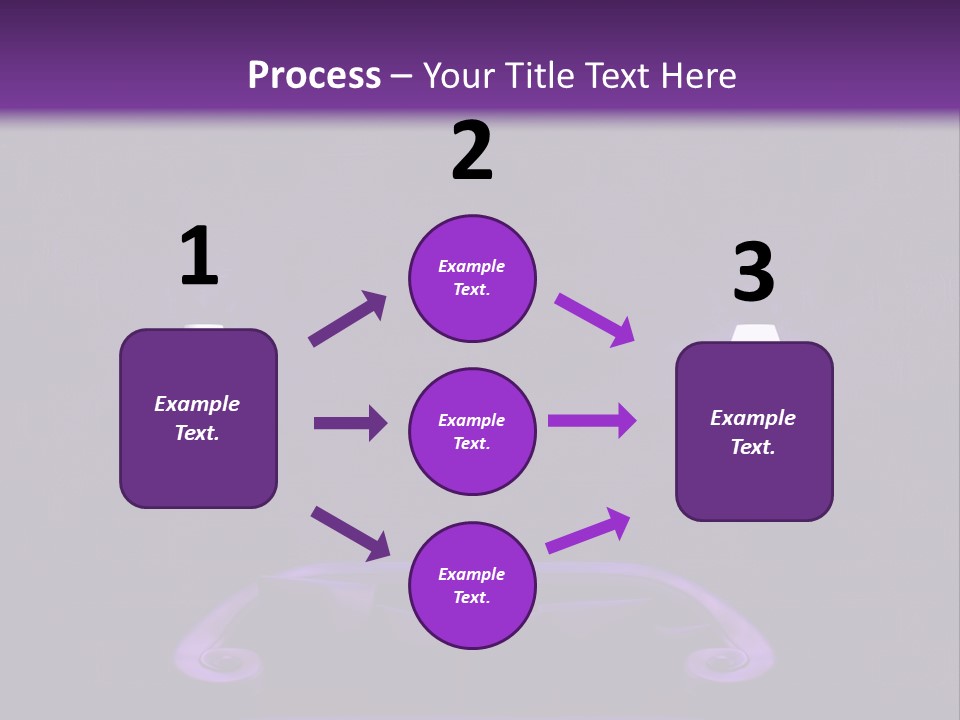 Purple Sofa PowerPoint Template
