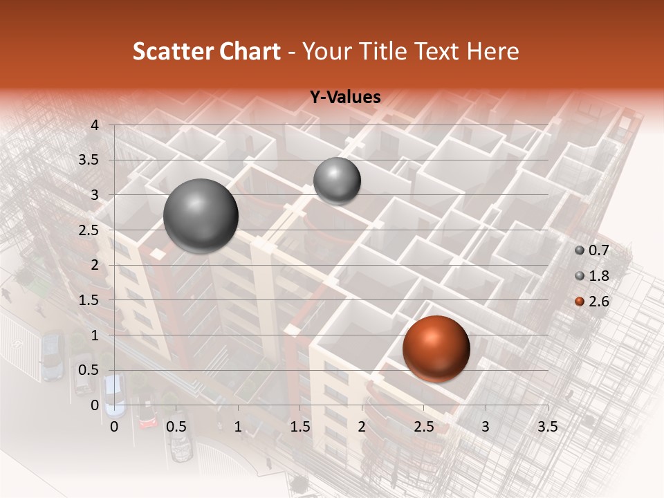 Apartments 3D PowerPoint Template
