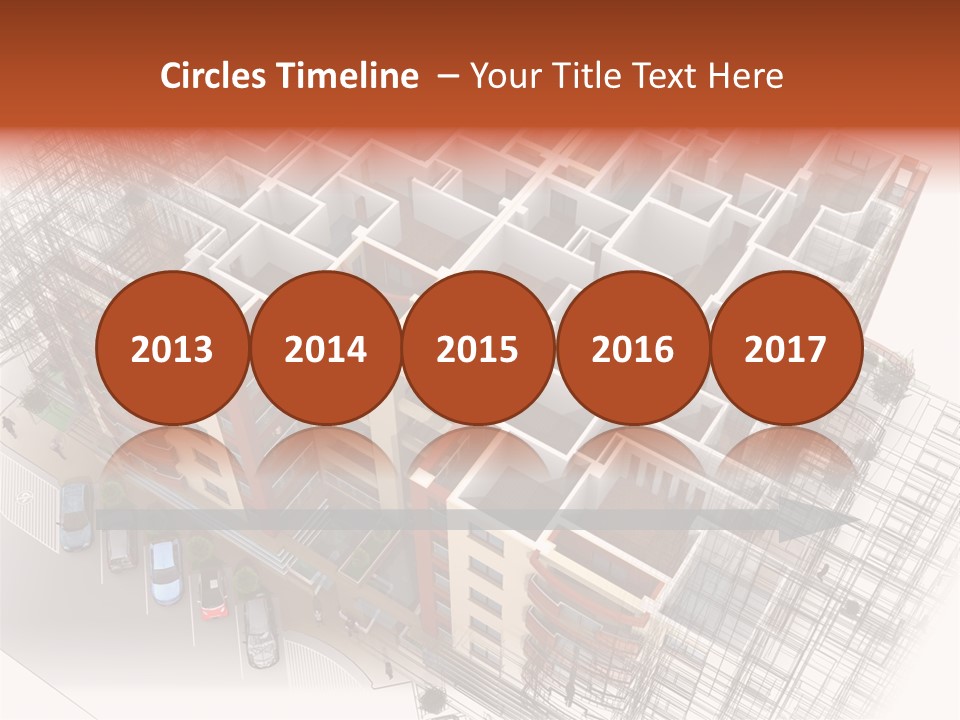 Apartments 3D PowerPoint Template