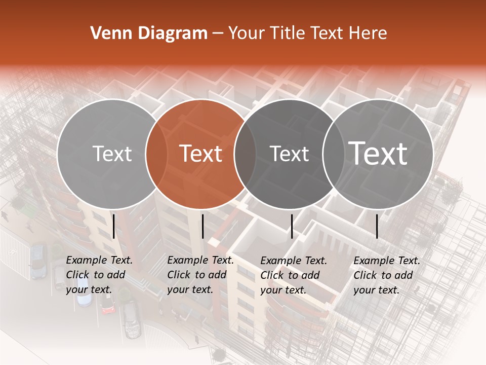 Apartments 3D PowerPoint Template