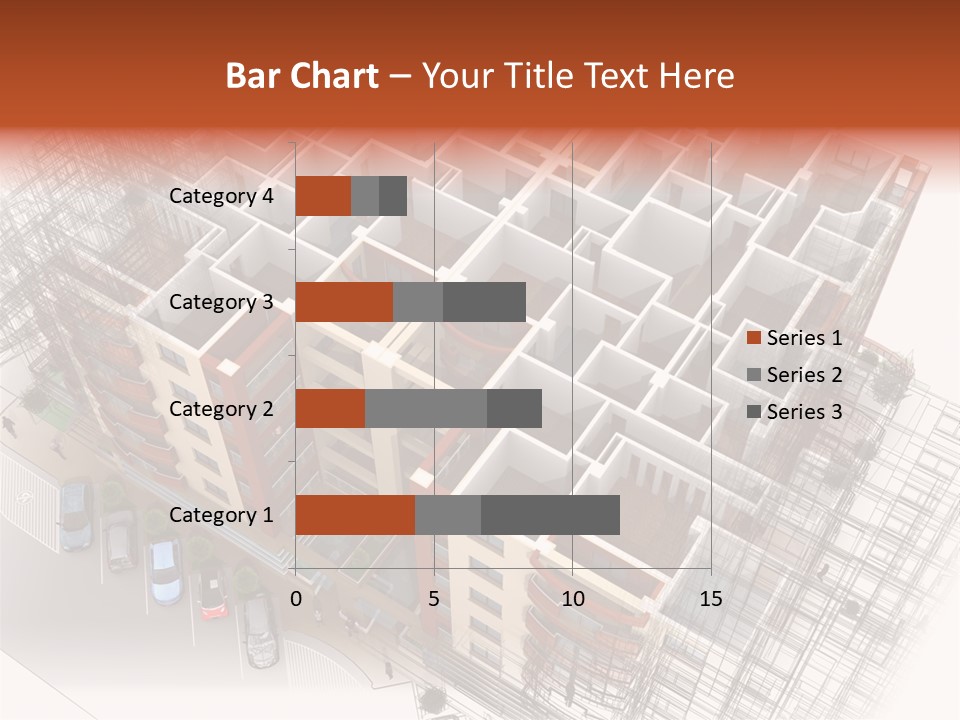 Apartments 3D PowerPoint Template