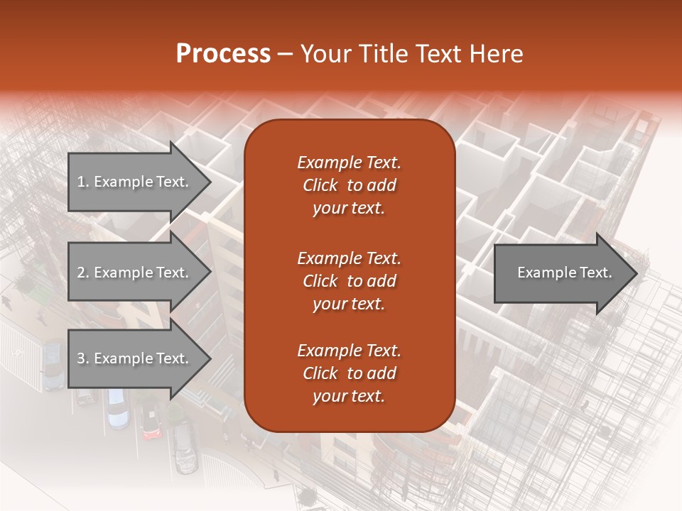 Apartments 3D PowerPoint Template