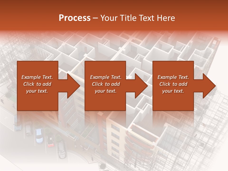 Apartments 3D PowerPoint Template