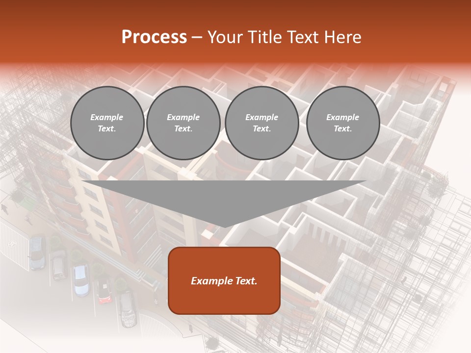 Apartments 3D PowerPoint Template