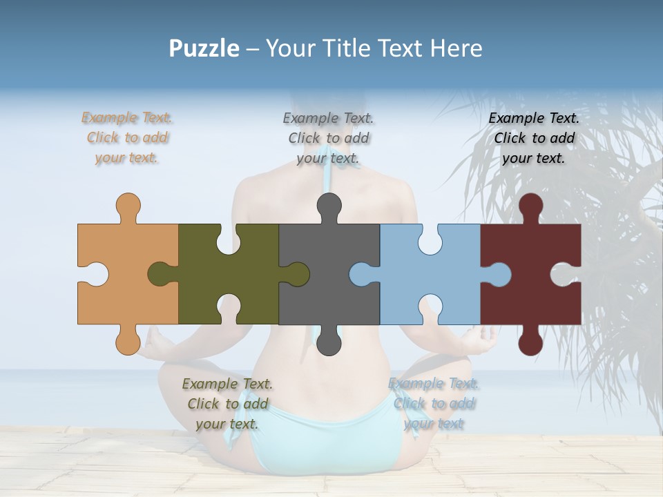 Elements Black Energy PowerPoint Template