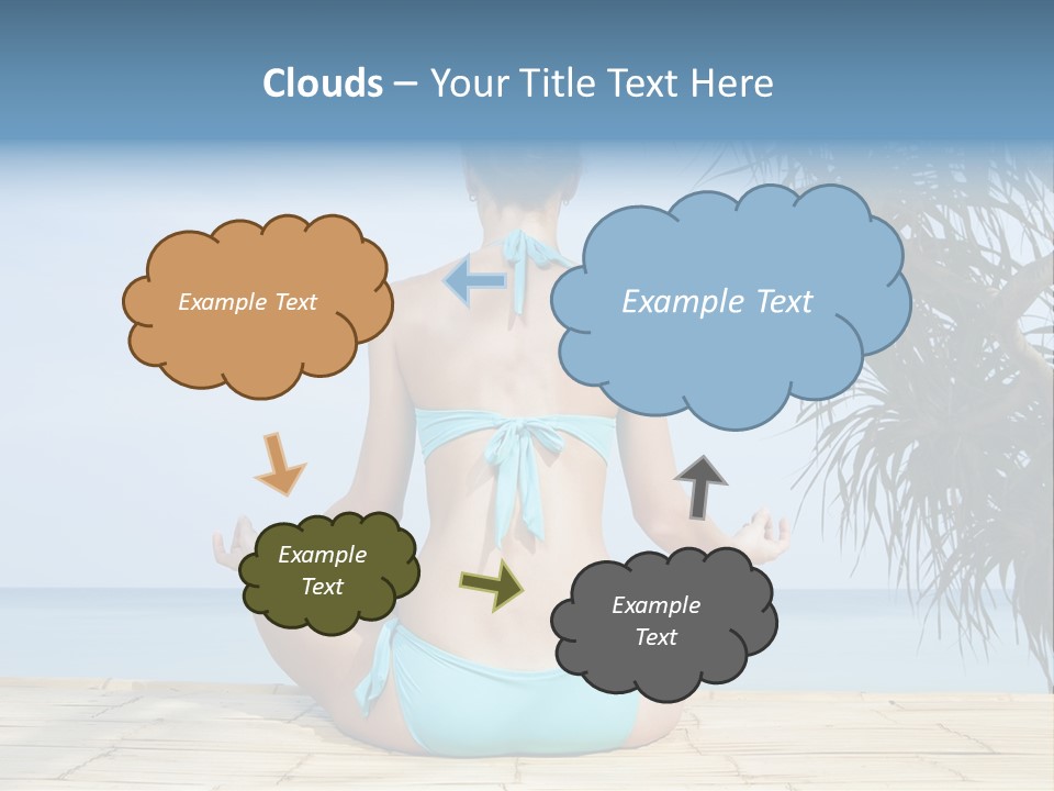 Elements Black Energy PowerPoint Template