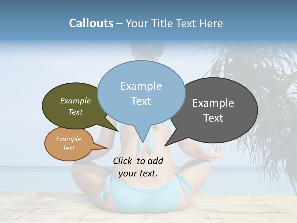 Elements Black Energy PowerPoint Template