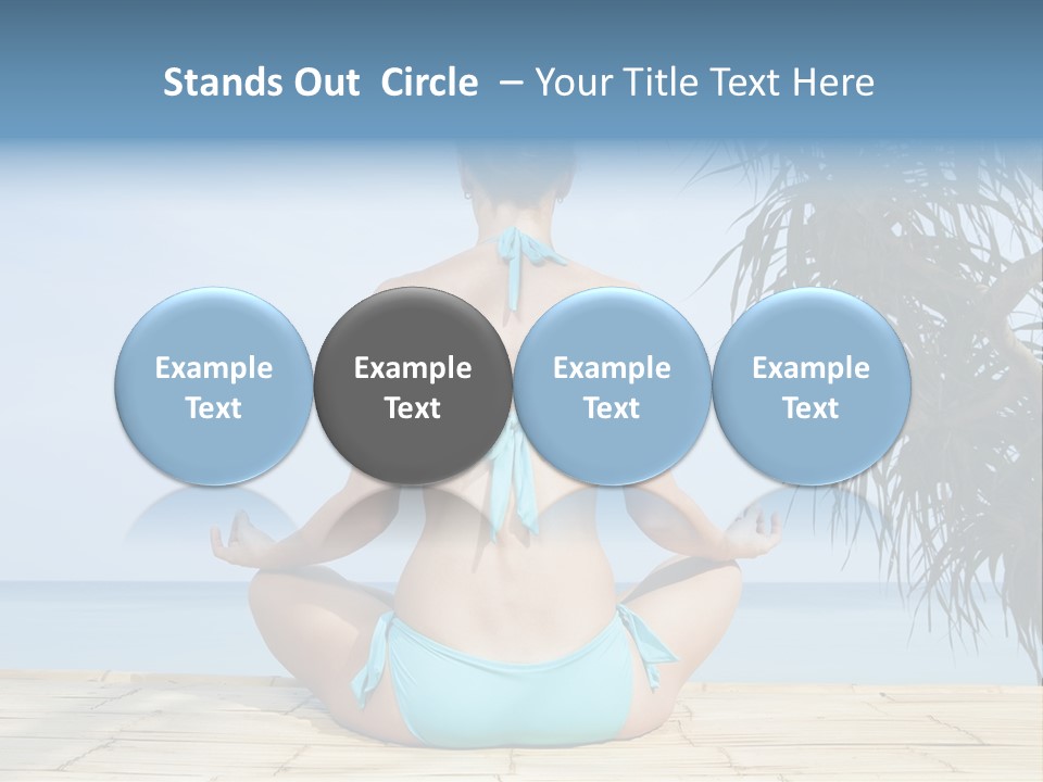 Elements Black Energy PowerPoint Template