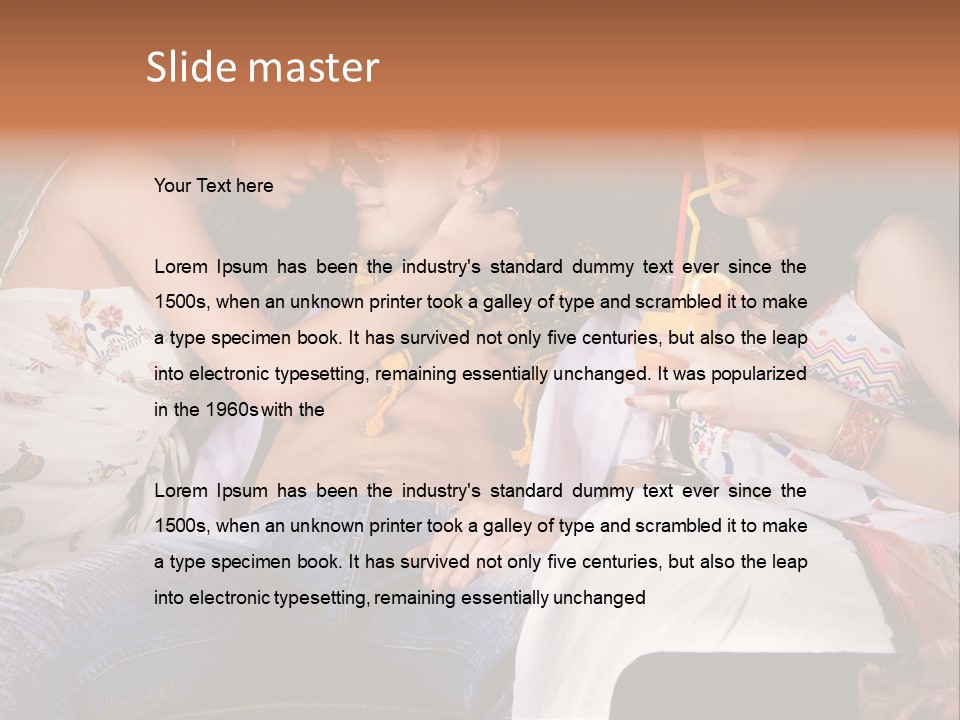 Linguaggio Del Corpo PowerPoint Template