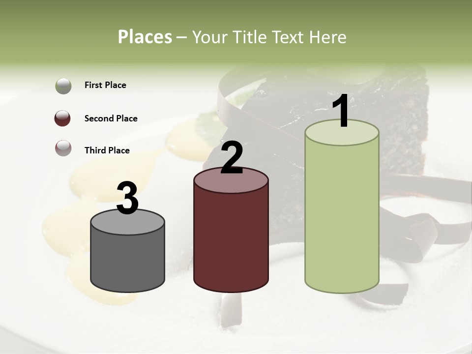 Cherry Dessert Sauce PowerPoint Template