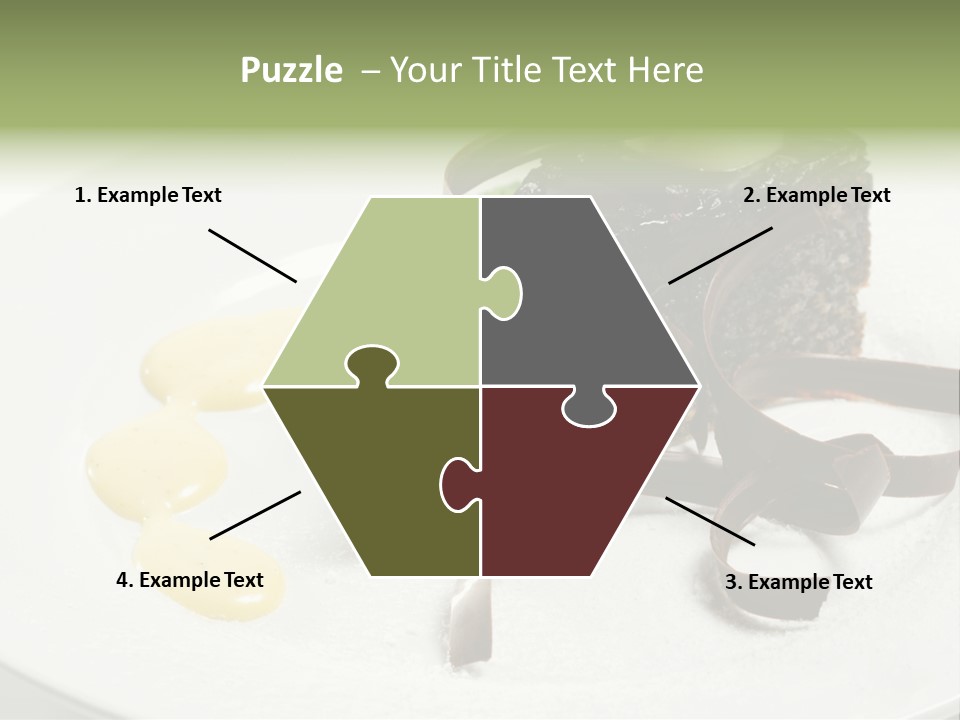 Cherry Dessert Sauce PowerPoint Template