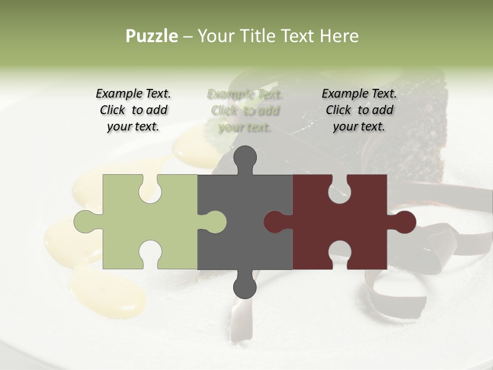 Cherry Dessert Sauce PowerPoint Template