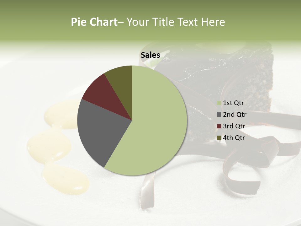 Cherry Dessert Sauce PowerPoint Template