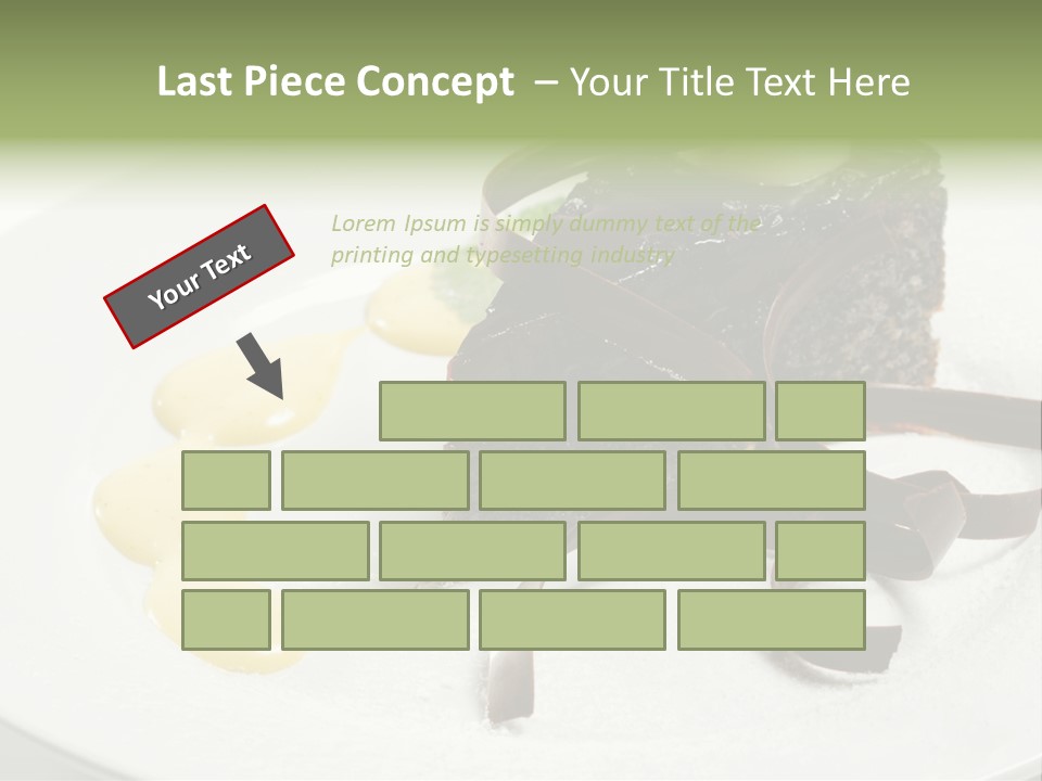 Cherry Dessert Sauce PowerPoint Template